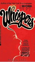 WHISPERS DEAN R.KOONTZ 1980 PDF电子版封面 0425097609