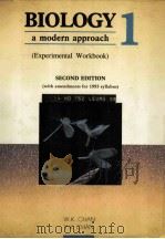 BIOLOGY 1 A MODERN APPROACH SECOND EDITION（1992 PDF版）