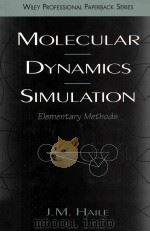 MOLECULAR DYNAMICS SIMULATION ELEMENTARY METHODS（1992 PDF版）