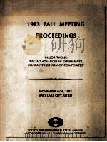 1983 FALL MEETING PROCEEDINGS（1983 PDF版）