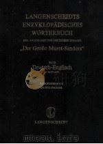 LANGENSCHEIDTS ENZYKLOPADISCHES WORTERBUCH DER ENGLISCHEN UND DEUTSCHEN SPRACHE DER GROBE MURET-SAND（1975 PDF版）