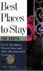 BEST PLACES TO STAY THE SOUTH FOURTH EDITION（1998 PDF版）