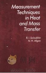 MEASUREMENT TECHNIQUES IN HEAT AND MASS TRANSFER（1985 PDF版）
