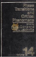 PHASE TRANSITIONS AND CRITICAL PHENOMENA VOLUME 14（1991 PDF版）