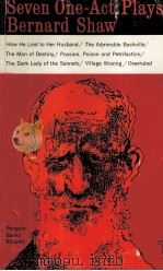 SEVEN ONE-ACT PLAYS BERNARD SHAW 1958 PDF电子版封面