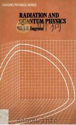 RADIATION AND QUANTUM PHYSICS（1973 PDF版）