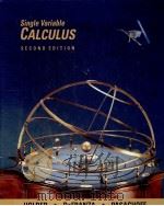 SINGLE VARIABLE CALCLUS（1994 PDF版）