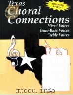 TEXAS CHORAL CONNECTIONS ADVANCED LEVEL 4 1999 PDF电子版封面 0026556278