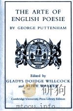 THE APTE OF ENGLISH POESIE 1936 PDF电子版封面 9780521104890 GLADYS DOIDGE WILLCOCK AND ALI