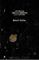 LONGMAN NEW GENERATION DICTIONARY SEHOOL EDITION（1982 PDF版）