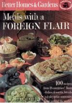 MEALS WITH A FOREIGN FLAIR 1963 PDF电子版封面