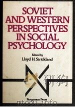 SOVIET AND WESTERN PERSPECTIVES IN SOCIAL PSYCHOLOGY（1979 PDF版）