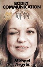 BODILY COMMUNICATION 1975 PDF电子版封面 0416552900