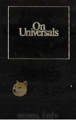 ON UNIVERSALS（1970 PDF版）