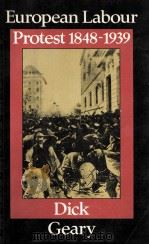 EUROPEAN LABOUR PROTEST 1848-1939（1981 PDF版）
