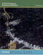 A FIRST COURSE IN BUSINESS STATISTICS FOURTH EDITION（1989 PDF版）