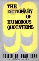 THE DICTIONARY OF HUMOROUS QUOTATIONS（1949 PDF版）