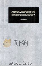 ANNUAL REPORTS ON NMR SPECTROSCOPY VOLUME 17（1986 PDF版）