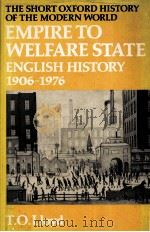 EMPIRE TO WELFARE STATE ENGLISH HISTORY 1906-1976 SECOND EDITION（1979 PDF版）