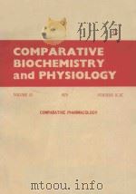 COMPARATIVE BIOCHEMISTRY AND PHYSIOLOGY VOLUME 53（1976 PDF版）