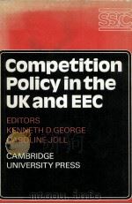 COMPETITION POLICY IN THE UK AND EEC（1975 PDF版）