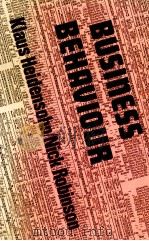 BUSINESS BEHABIOUR  AN ECONOMIC APPROACH（1974 PDF版）