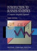 INTRODUCTION TO BUSINESS STATISTICS A COMPUTER INTEGRATED APPROACH THIRD EDITION（1992 PDF版）