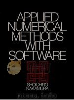 APPLIED NUMERICAL METHODS WITH SOFTWARE 1991 PDF电子版封面 0130410470
