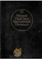 WEBSTER'S THIRD NEW INTERNATIONAL DICTIONARY（1976 PDF版）