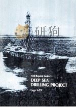 AGI REPRINT SERIES 1: DEEP SEA DRILLING PROJECT LEGS 1-25 1975 PDF电子版封面