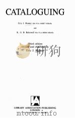CATALOGUING THIRD EDITION（1991 PDF版）