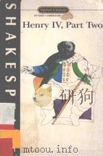 THE SECOND PART OF [KING] HENRY IV WITH NEW DRAMATIC CRITICISM AND AN UPDATED BIBLIOGRAPHY（1988 PDF版）