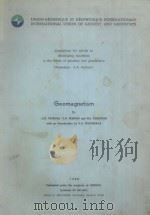 GEOMAGNETISM（1980 PDF版）