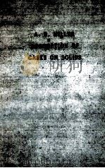 THE ADSORPTION OF GASES ON SOLIDS（ PDF版）