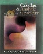 CALCULUS & ANALYTIC GEOMETRY THIRD EDITION 1990 PDF电子版封面 0534116469