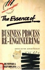 THE ESSENCE OF BUSINESS PROCESS RE-ENGINEERING（1995 PDF版）