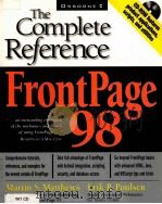FRONTPAGE 98:THE COMPLETE REFERENCE（1998 PDF版）