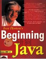BEGINNING JAVA（1997 PDF版）