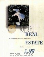 REAL ESTATE LAW FIFTH EDITION（1999 PDF版）