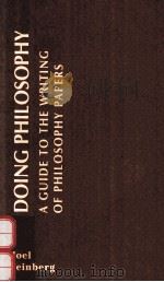 DOING PHILOSOPHY:A GUIDE TO THE WRITING OF PHILOSOPHY PAPERS（1997 PDF版）