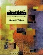 ORIENTATION & STUDY SKILLS MANUAL:CHATTAHOOCHEE VALLEY COMMUNITY COLLEGE（1998 PDF版）