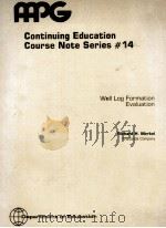 WELL LOG FORMATION EVALUATION（1979 PDF版）