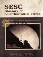 SESC GLOSSARY OF SOLAR-TERRESTRIAL TERMS（ PDF版）