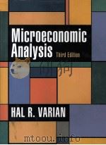 MICROECONOMIC ANALYSIS THIRD EDITION（1992 PDF版）