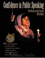 CONFIDENCE IN PUBLIC SPEAKING SOXTH EDITION（1996 PDF版）
