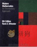 MODERN MATHEMATICS:AN ELEMENTARY APPROACH SIXTH EDITION（1966 PDF版）