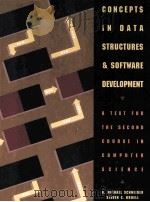 CONCEPTS IN DATA STRUCTURES AND SOFTWARE DEVELOPMENT:A TEXT FOR THE SECOND COURSE IN COMPUTER SCIENC（1992 PDF版）
