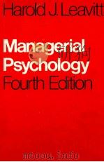MANAGERIAL PSYCHOLOGY FOURTH EDITION（1978 PDF版）