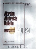 ALERTING ABSTRACTS BULLETIN CLASSIFIED H PETROLEUM（1989 PDF版）