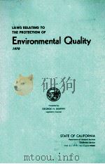 ENVIRONMENTAL QUALITY（1970 PDF版）